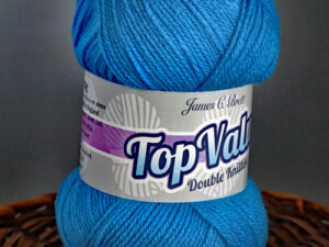 Top Value DK premium acrylic yarn Available in range of shades. This is shade 8419 in a shade of Airforce Blue.