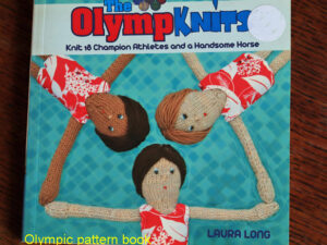 Olympic knitting pattern book Knitting patterns for Olympic folks, if Tom Daley can do it so can you! This lovely little book has patterns for knitting your very own team of Olympic athletes, and we only have one left! The book includes instructions for how to knit together with photos of the finished athletes in action and how to customise them for your own team.| Knit your own team of Olympic athletes and be a part of the blockbusting sporting event of 2021, Japan 2020. There are full instructions for how to knit the athletes alongside hilarious photos of them in action and how to customize them for your own team. Featuring 18 knitting patterns for athletes including Fiona the Fencer and Wayne the Weightlifter. It includes full sized templates for the outfits which can be created from scraps of fabric and old clothes. Olympknits is a quirky take on the biggest global event of 2021 It includes full instructions for how to knit the finished athletes in action and how to customise them for your own team. Contents include: Introduction; Knitting basics; 1 Bill and Bob the Boxers; 2 Cindy the Cyclist; 3 Reg the Runner; 4 Edward the Equestrian; 5 Fiona the Fencer; 6 Grace and Gloria the gymnasts; 7 Kato the Karatekat; 8 Su, Sal, Sim, Sam and Sven the Swimmers; 9 Rod, Rich, Rick and Ron the Rowers; 10 Wayne the weightlifter over 96 pages