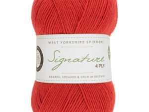 West Yorkshire Spinners “Cayenne Pepper” From the Wool Boat and West Yorkshire Spinners, shade 510 This is the Cayenne Pepper shade, Shade no 510, in shade Red solid The dye lot no is 0841 Collect from The Wool Boat moored near Burscough in West Lancashire or this yarn can be posted out to a UK address with postage and packing added if applicable. Thank you for having a look, Carole, and Capt Col on The Wool Boat.