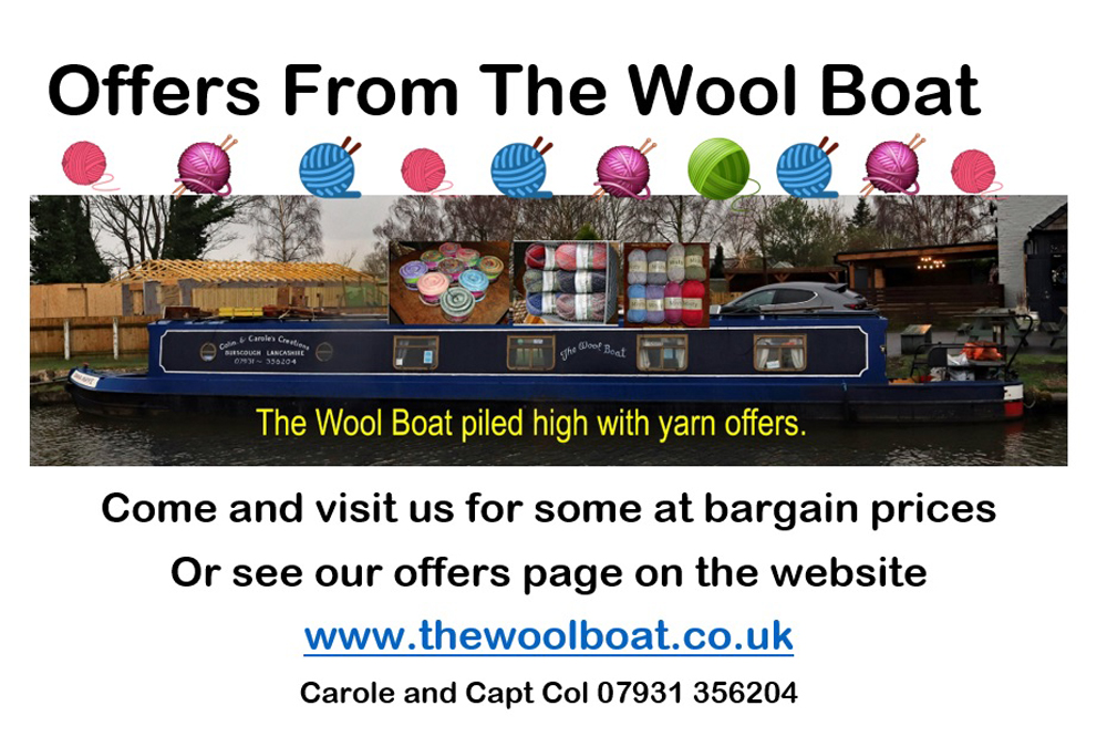 Wool Boat offer poster