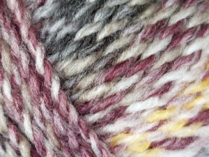 James C Bretts Marble Chunky knitting and crochet yarn Marble Chunky “Rock Face” MC 109 Yarn Available in range of shades from pastel to vibrant and variegated colours. 100% Acrylic Length 312m 341 yards per 200-gram ball. Needle size, 6mm US10 Tension 14sts+20rows per 10cm/4inch Knits to most Chunky patterns. Machine Washable at 30C This one is MC 109 in colours of Purple and Cream This yarn can be posted out to a UK address which will plus postage and packing if applicable. Thank you for having a look, Carole, and Capt Col on The Wool Boat.