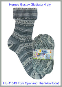 HE-11543 Heroes Gustav Gladiator from Opal and The Wool Boat