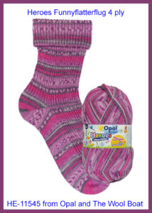 HE-11545 Heroes Funnyflatterflug from Opal and The Wool Boat
