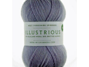 West Yorkshire Spinners “Dusky Lillac” From the Wool Boat and West Yorkshire Spinners, shade 704. Double knitting weight knitting or crochet yarn from the Illustrious range. 70% Falkland Wool and 30% British Alpaca. West Yorkshire Spinners, reared, sheared and spun in Britain. British Wool Mark Makeup - Size 100gm balls (225m) Tension 28rs x 22sts - 10cm sq – 4.00mm (US6) needles Machine Wash 30° A quality yarn at a nice price from a unique wool shop. If you can’t get to us on The Wool Boat we can post out to a UK address for postage cost if applicable. This is the Dusky Lillac shade, no 704, in a shade of pale lilac. The dye lot no is 469. Collect from The Wool Boat moored near Burscough in West Lancashire or this yarn can be posted out to a UK address with postage and packing added if applicable. Thank you for having a look, Carole, and Capt Col on The Wool Boat.