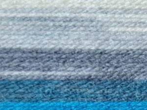 Aurora Chunky Yarn Available in a range of 8 shades, this being shade AC01 Cloudy Skies Can be posted out to a uk address with postage if applicable