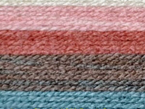 Aurora Chunky Yarn Available in a range of 8 shades, this being shade AC03 Peach Grove. Can be posted out to a uk address with postage if applicable