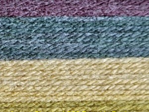 Aurora Chunky Yarn Available in a range of 8 shades, this being shade AC06 pastel purple, blues, cream and greens. Can be posted out to a uk address with postage if applicable