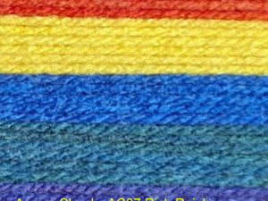 Aurora Chunky Yarn Available in a range of 8 shades, this being shade AC07 Shades of the Rainbow Can be posted out to a uk address with postage if applicable