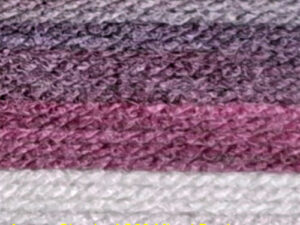 Aurora Chunky Yarn Available in a range of 8 shades, this being shade AC08 Shades of purples and lilacs. Can be posted out to a uk address with postage if applicable