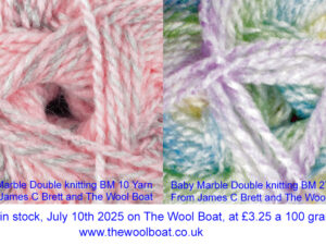 Baby yarns available from The Wool Boat