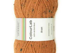 Aran weight knitting or crochet yarn from the West Yorkshire Spinners ColourLab range, Composition Solids: Tweed 96% British Wool & 4% Viscose West Yorkshire Spinners, reared, sheared and spun in Britian. Makeup - Size 100gm balls (166m, 182 yards) Tension 18sts x 24rows 5 mm (US8) needles Machine Wash 30° This is the Burnt Orange shade, no 1183, in a shade of orange, this is dye lot 2010. Collect from The Wool Boat moored near Burscough in West Lancashire or this yarn can be posted out to a UK address with postage and packing added if applicable. Thank you for having a look, Carole, and Capt Col on The Wool Boat.