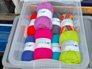 Colour lab DK yarn from West Yorkshire Spinners