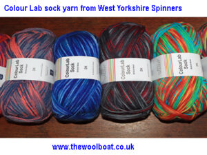 Colour lab DK Sock yarn from West Yorkshire Spinners