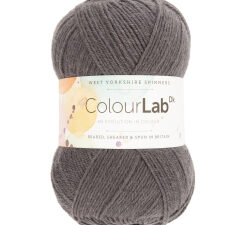 West Yorkshire Spinners Colourlab DK Yarn Available in a range of impactful colours. This is shade 373 in a shade of grey.