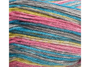 James C Bretts Funny Feetz with Bamboo 4 ply Yarn Funny Feetz with Bamboo Yarn FZB10 Available in shades of bright whirls of variegated colours. Each 100gram ball of yarn in this range is enough to knit or crochet a pair of socks or a couple of balls will make a shawl or a scarf. 50% Superwash Wool 25% Polymaide 25% Bamboo Length 400m 436 yards per 100-gram ball. Needle size, 3.25mm US 3 Tension 28sts+36 rows per 10cm / 4inc square Knits to most sock patterns. Machine Washable Cool Wash at 40C Self-patterning yarn, ideal for scarves and socks Due to the differences in imaging displays the colours may not be rendered quite true, so if you can please come and see us on The Wool Boat when we are open. Fairground with Bamboo from James C Bretts and The Wool Boat This one is FZB10 in colours of rainbow. Dye lot 10 This yarn can be posted out to a UK address which will plus postage and packing if applicable. Thank you for having a look, Carole, and Capt Col on The Wool Boat.