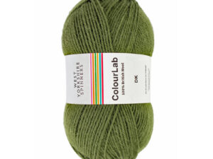 DK weight knitting or crochet yarn from the West Yorkshire Spinners ColourLab range, Composition Solids: 100% British Wool West Yorkshire Spinners, reared, sheared and spun in Britian. Makeup - DK Yarn in a 100g Ball Yarn Meterage 225m (245yd) Needle Size 4mm (UK8/US6) Stitch Tension 22 Stitches Row Tension 28 Rows This is the “Fern Green” shade, no 1207, in shades of mid green Dye lot 2615 Collect from The Wool Boat moored near Burscough in West Lancashire or this yarn can be posted out to a UK address with postage and packing added if applicable. Thank you for having a look, Carole, and Capt Col on The Wool Boat.