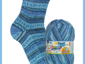“Opal “Heroes Willi Wassertropfen / Kleine Helden” From the Wool Boat and Opal, shade 11540 4 ply knitting or crochet yarn from Opal Heroes range.75% Wool - 25 % polyamide. It is ideal for socks and more! Makeup - Size 100gm balls (425m) Tension Stitch 30 Stitches x 42 Rows to a 4-inch square. 2.25mm (UK13) needles A quality yarn at a nice price from a unique wool shop. If you can’t get to us on The Wool Boat we can post out to a UK address for postage cost if applicable. Machine Wash 340° This is the Willi Wassertropfen , Shade no 11540, in shades of blue. The dye lot no is 3884 Collect from The Wool Boat moored near Burscough in West Lancashire or this yarn can be posted out to a UK address with postage and packing added if applicable. Thank you for having a look, Carole, and Capt Col on The Wool Boat.