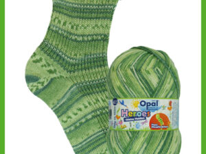 “Opal “Heroes Hans Heupferdchen / Kleine Helden Heroes” From the Wool Boat and Opal, shade 11547 4 ply in shades of green knitting or crochet yarn from Opal Heroes range.75% Wool - 25 % polyamide. It is ideal for socks and more! Makeup - Size 100gm balls (425m) Tension Stitch 30 Stitches x 42 Rows to a 4-inch square. 2.25mm (UK13) needles A quality yarn at a nice price from a unique wool shop. If you can’t get to us on The Wool Boat we can post out to a UK address for postage cost if applicable. Machine Wash 340° This is the Heroes Hans Heupferdchen, Shade no 11547, in shades of greens. The dye lot no is 3884 Collect from The Wool Boat moored near Burscough in West Lancashire or this yarn can be posted out to a UK address with postage and packing added if applicable. Thank you for having a look, Carole, and Capt Col on The Wool Boat.