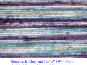 James C Brett Stonewash Double knitting Yarn “Blue and Grey” SW14 in shades of Grey and Purple. Available in a good range of shades and one of the most versatile double knitting weight yarns you’ll find. This yarn is 100% Premium Acrylic Each 100grm Ball contains 290m/317yrds and knits to double knitting patterns on 4mm needles. Tension 22sts + 28rows per 10cm / 4 inch Knits to most D K patterns. Machine Washable 30° Dye lot 99 This yarn can be posted out to a UK address which will attract postage and packing if applicable. Thank you for having a look, Carole, and Capt Col on The Wool Boat.